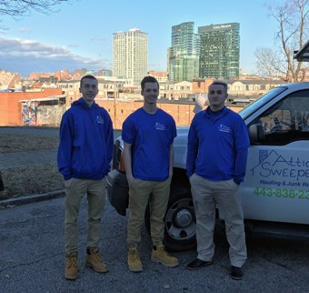 Junk hauling experts in Baltimore, MD